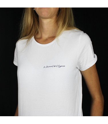 Tee-shirt femme "Le Journal de l'Espace"